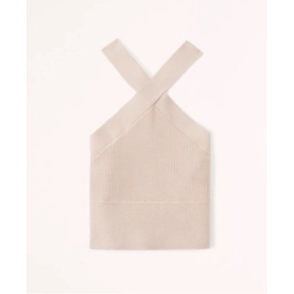 A&F - Ottoman Ribbed Twist Tank - Picture 2 of 2